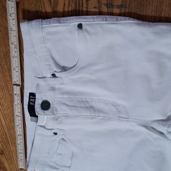 KUT FROM THE KLOTH Jeans Womens 2 DONNA FAB AB HIGH RISE Pants Used Denim FRAY - Picture 5 of 8